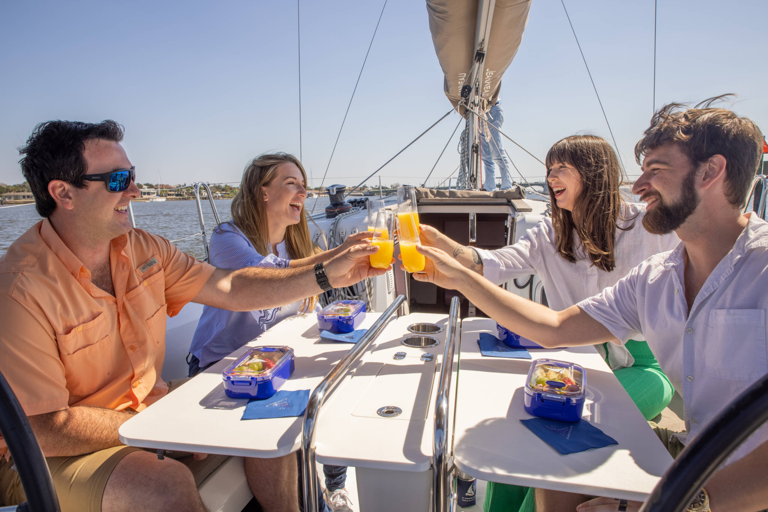Indulge in the ultimate culinary delight with a brunch sailing experience in St Augustine. Join us aboard for an unforgettable journey where gourmet cuisine meets the open sea. Book your adventure today at 904-829-0648