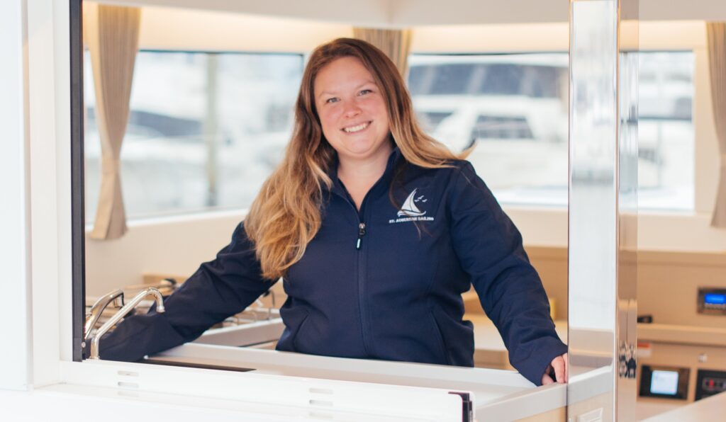 Amberle Burkin - food curator for St Augustine Sailing