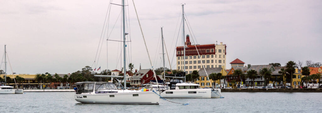 St Augustine Sailing - Downtown - Sailboats