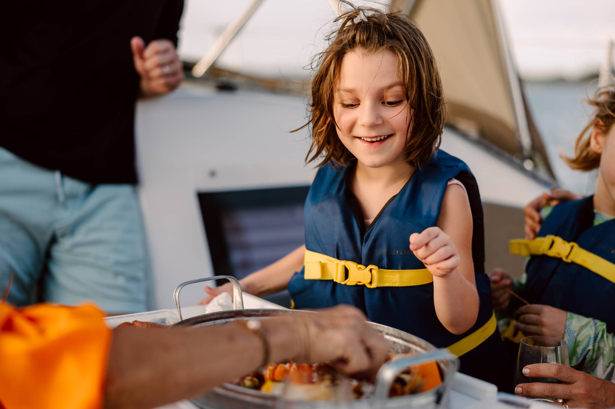 St Augustine Sailing - Family Friendly - Charcuterie - Foodie - Smiles - Fun on the boat