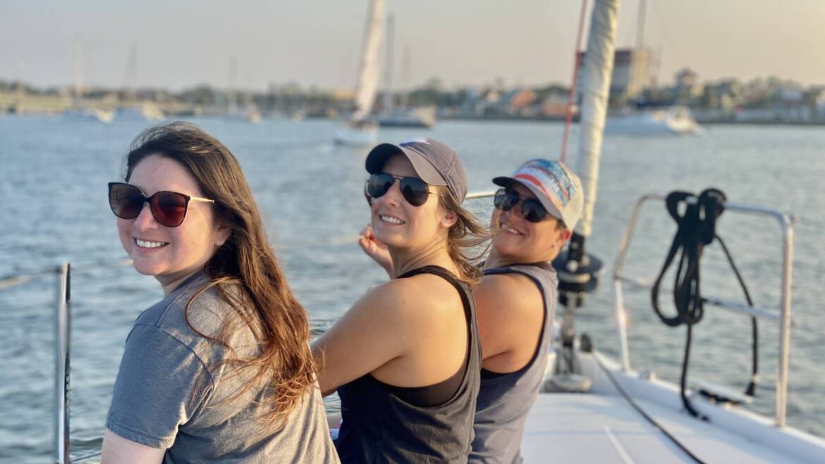 St Augustine Sailing - Sailboat - Girls trip - sunset cruise - women on the water