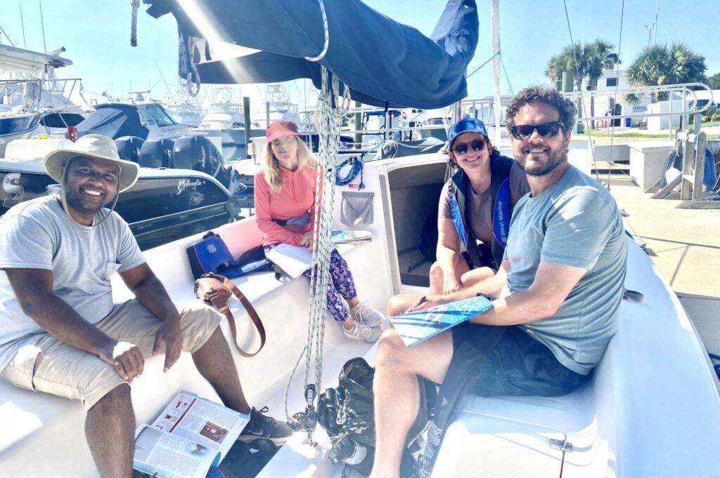 intro to sailing lesson
