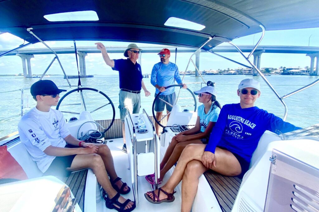 St Augustine Sailing - Family Friendly - Sail Science - Captain Dale Edgar