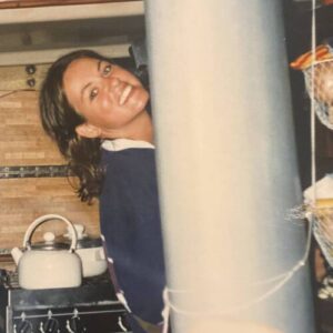 Rose Ann Points - St Augustine Sailing - Bahamas - Sailboat living - Galley, cooking dinner