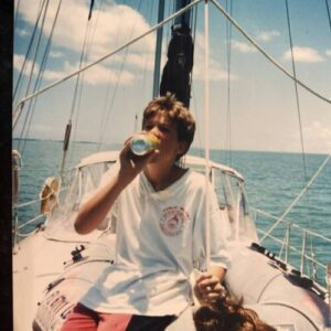 Sailing - Underway - Snacktime - Bahamas - Sailboat living - Lance