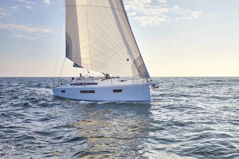 Jeanneau 410 - Sailing - On The Water - Sunset Sailing - Yachts for sale - St Augustine Sailing - All Points Yacht Sales - Northeast Florida yachts for sale