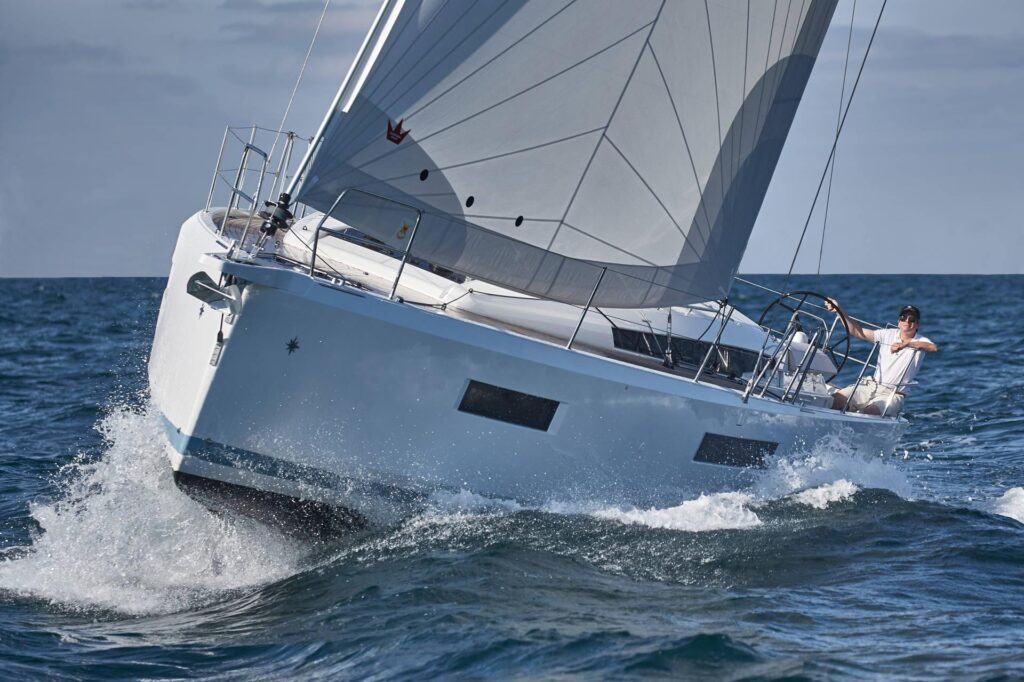 Jeanneau 440 - Sailing - On The Water - Sunset Sailing - Yachts for sale - St Augustine Sailing - All Points Yacht Sales - Northeast Florida yachts for sale