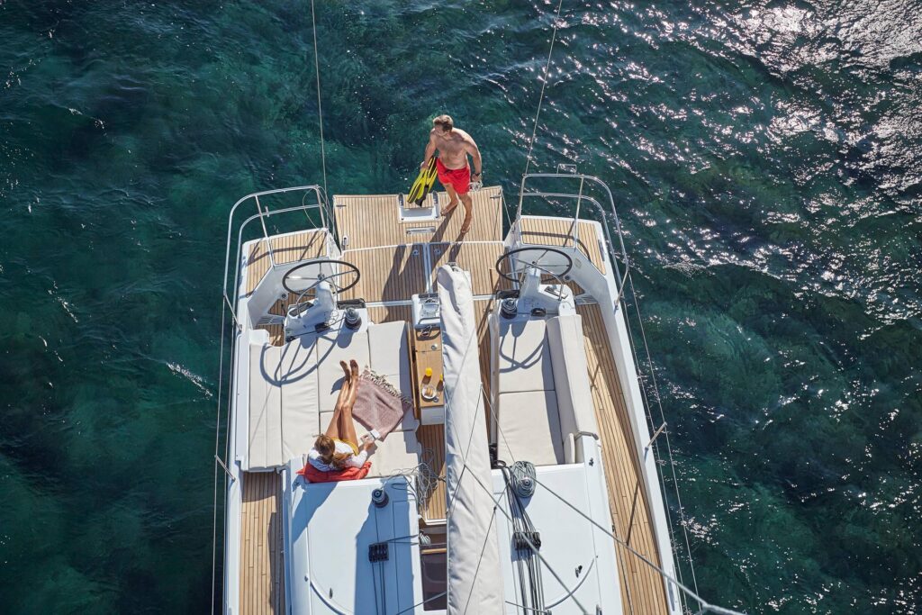 Jeanneau 440 - Sailing - On The Water - Sunset Sailing - Yachts for sale - St Augustine Sailing - All Points Yacht Sales - Northeast Florida yachts for sale