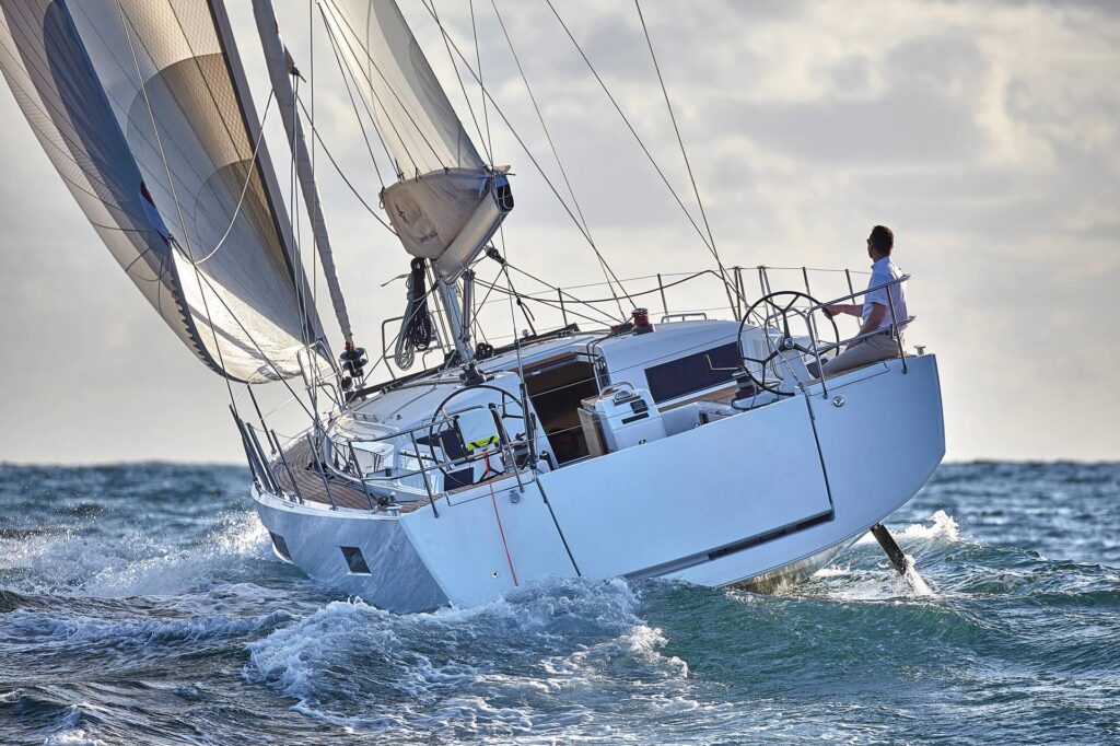 Jeanneau 490 - Sailing - On The Water - Sunset Sailing - Yachts for sale - St Augustine Sailing - All Points Yacht Sales - Northeast Florida yachts for sale