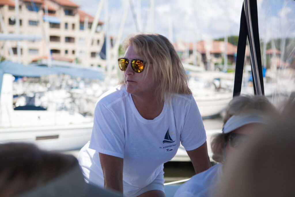 Captain Kim - St Augustine Sailing - WOW - Women on the Water - Empowering women