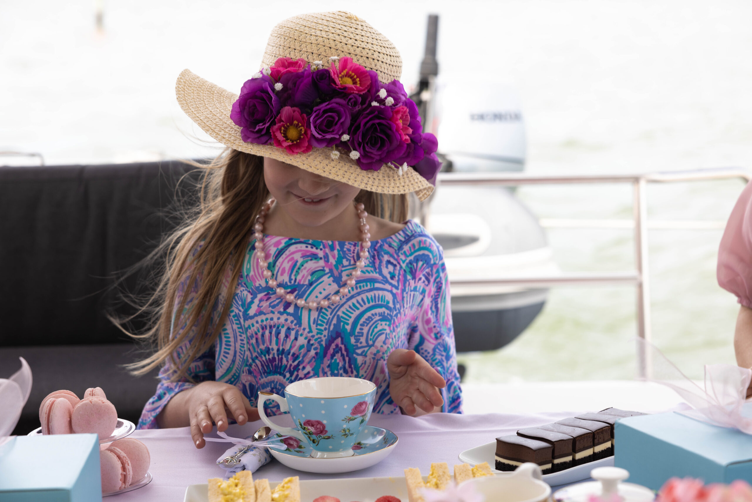 Mother, daughter, Love, Sailing and High Tea - St Augustine Sailing
