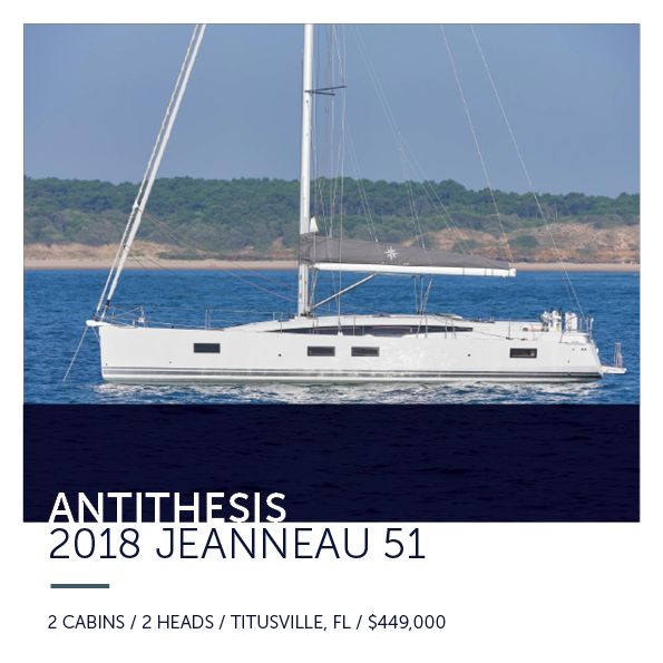 2018 Jeanneau 51 - Antithesis