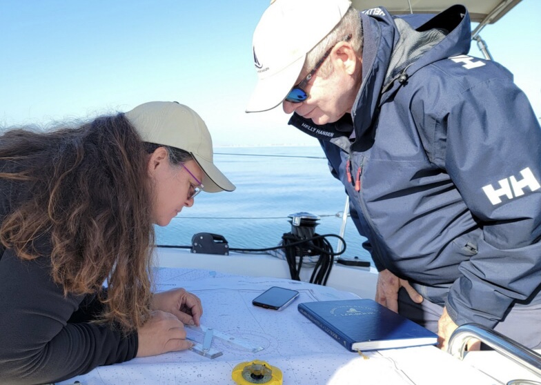 ASA 105 Coastal Navigation Sailing Lesson St Augustine, Florida