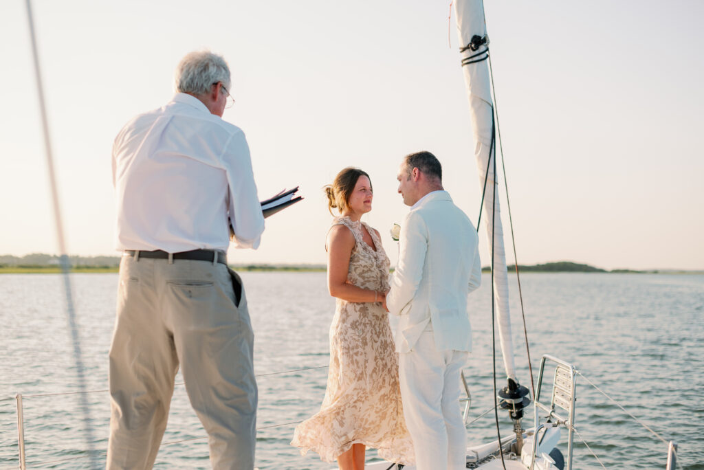 Arbor Knot Intimate Yacht Wedding