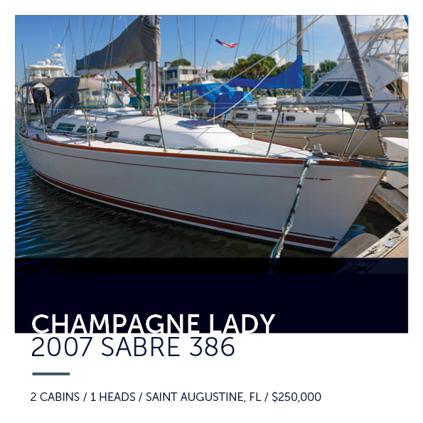 2007 Sabre 386 For Sale All Points Yacht Sales 904-501-1532
