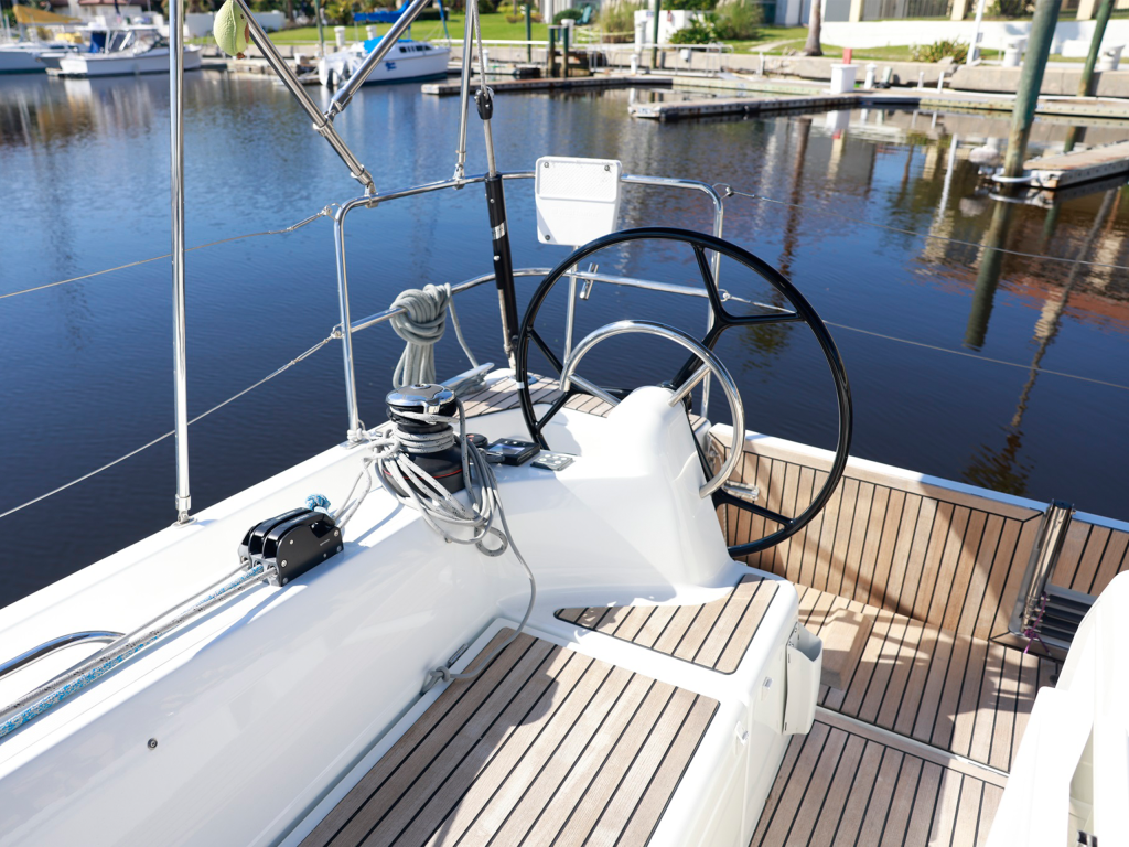 starboard cockpit