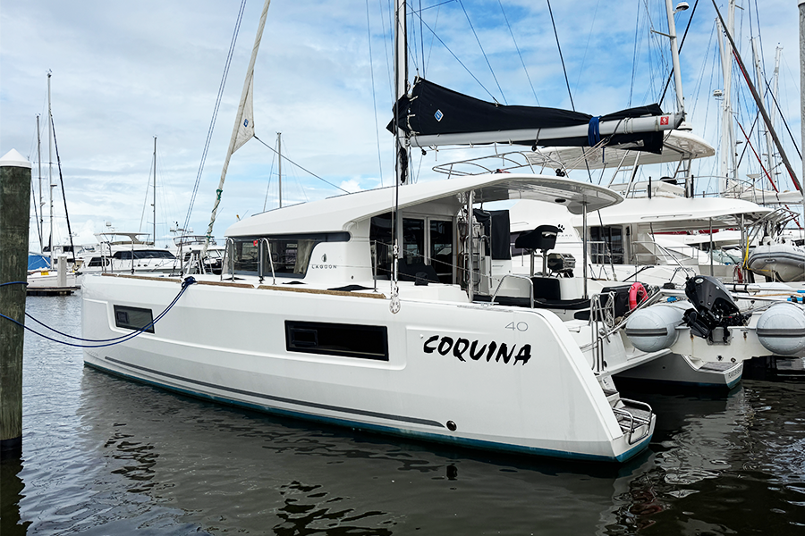 2019 Lagoon 40 - Coquina - All Points Yacht Sales - Rose Ann Points 904-501-1532