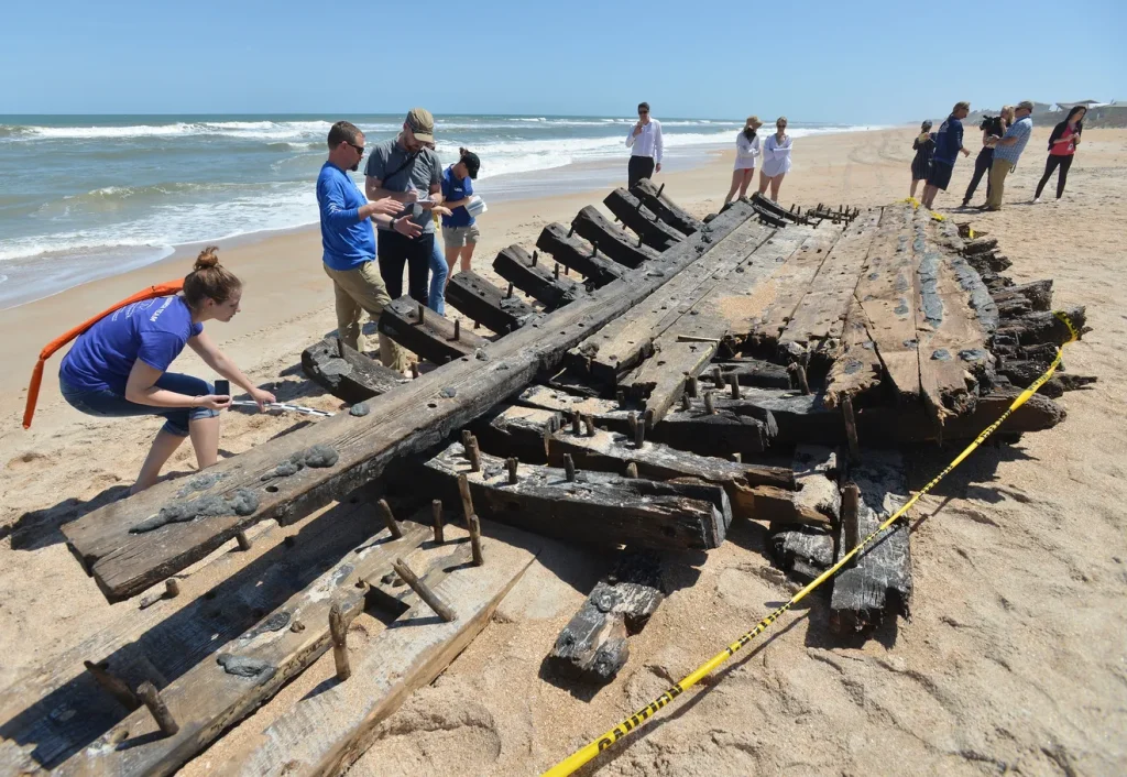 Old ship wreck