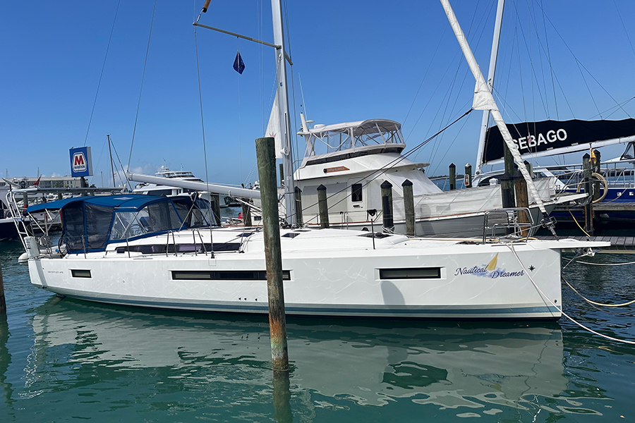 Starboard Profile in slip