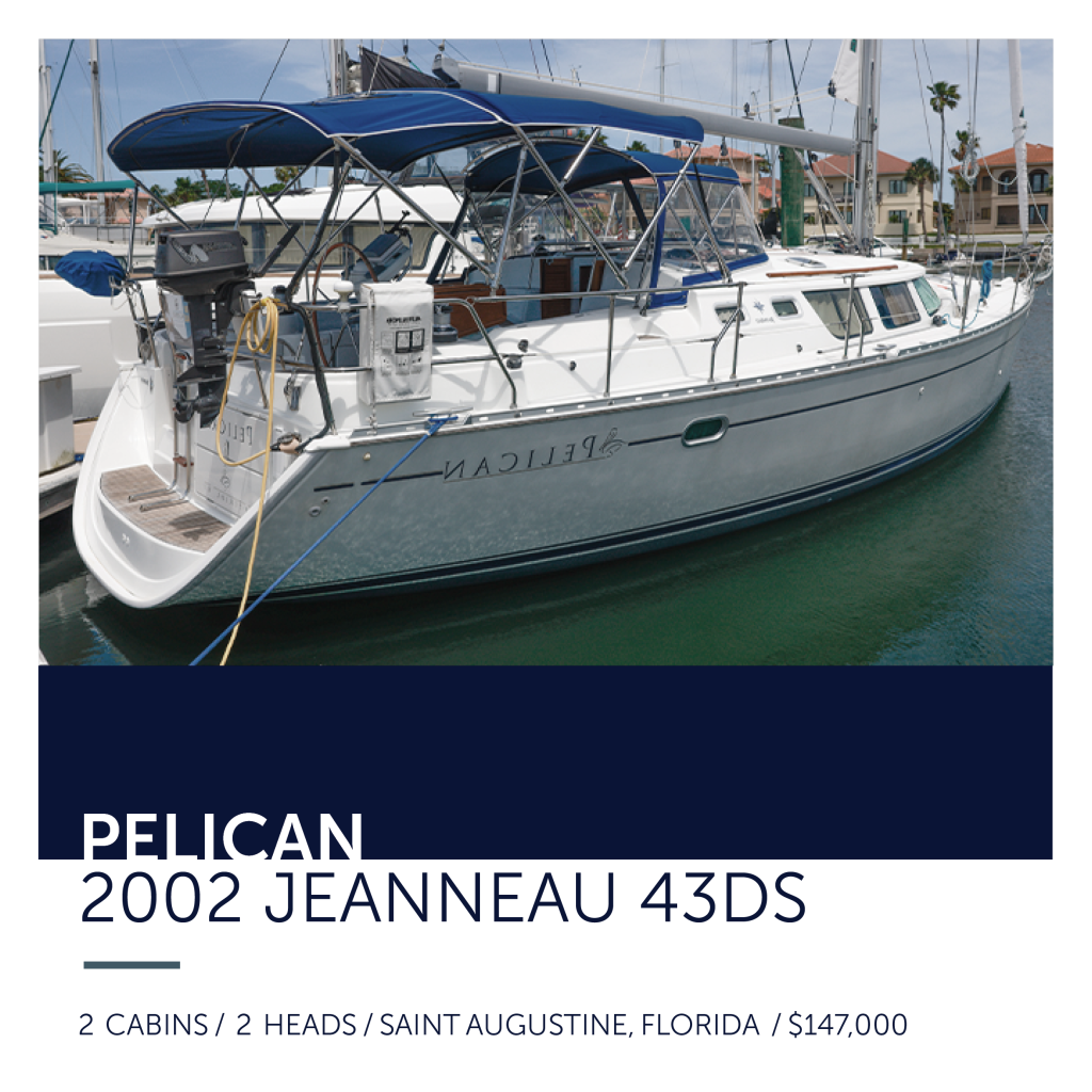 2002 Jeanneau 43DS - Pelican