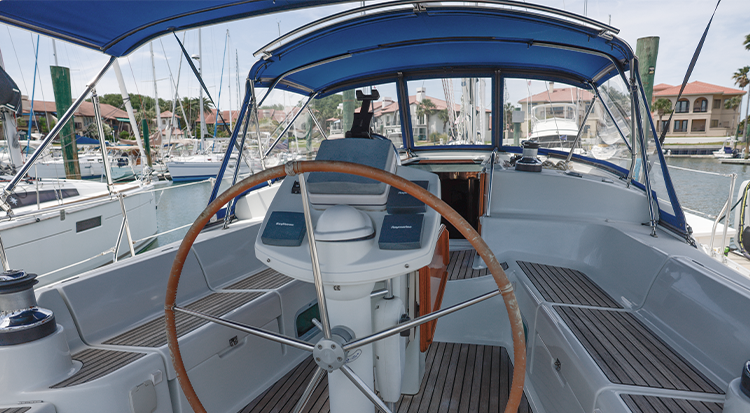 Cockpit Dodger - All Points Yacht Sales - 904-501-1532