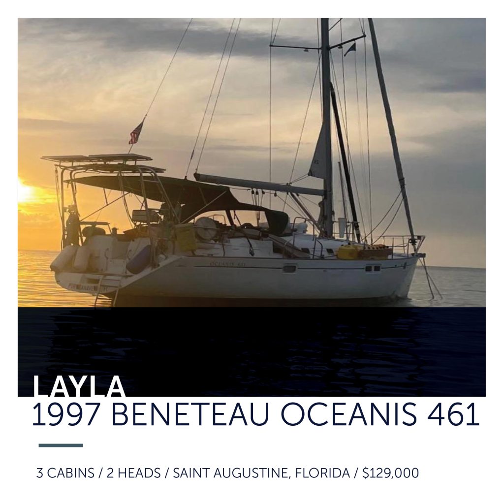 1997 Beneteau Oceanis 461 - Layla - All Points Yacht Sales - 904-717-1288