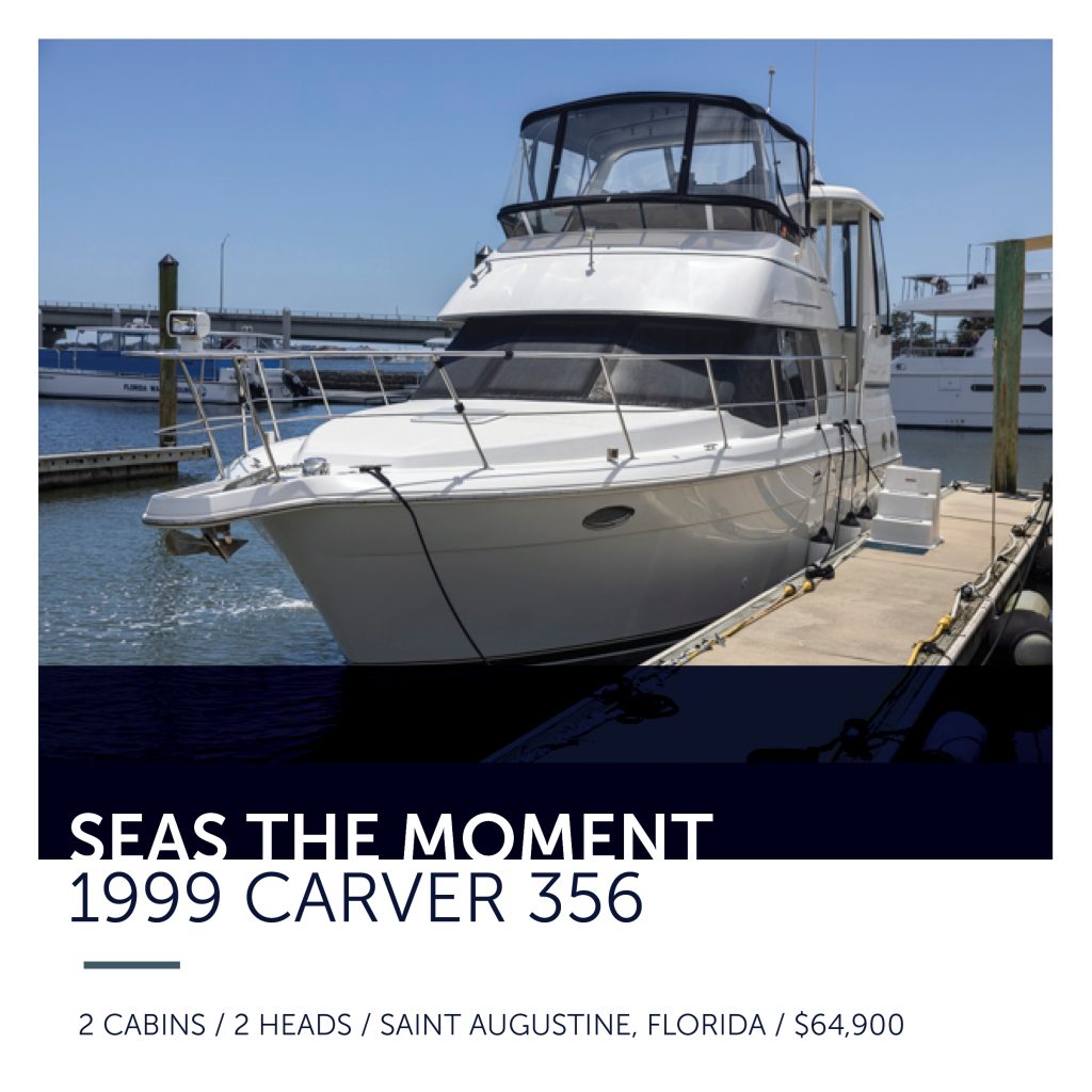 1999 Carver 356 - Seas The Moment - All Points Yacht Sales - 904-717-1288