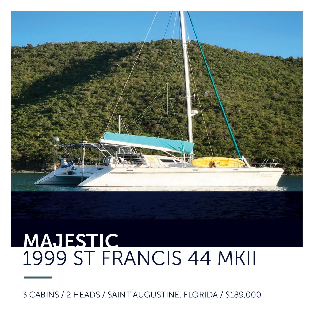1999 St Francis 44 MKII - Majestic - All Points Yacht Sales - 904-717-1288
