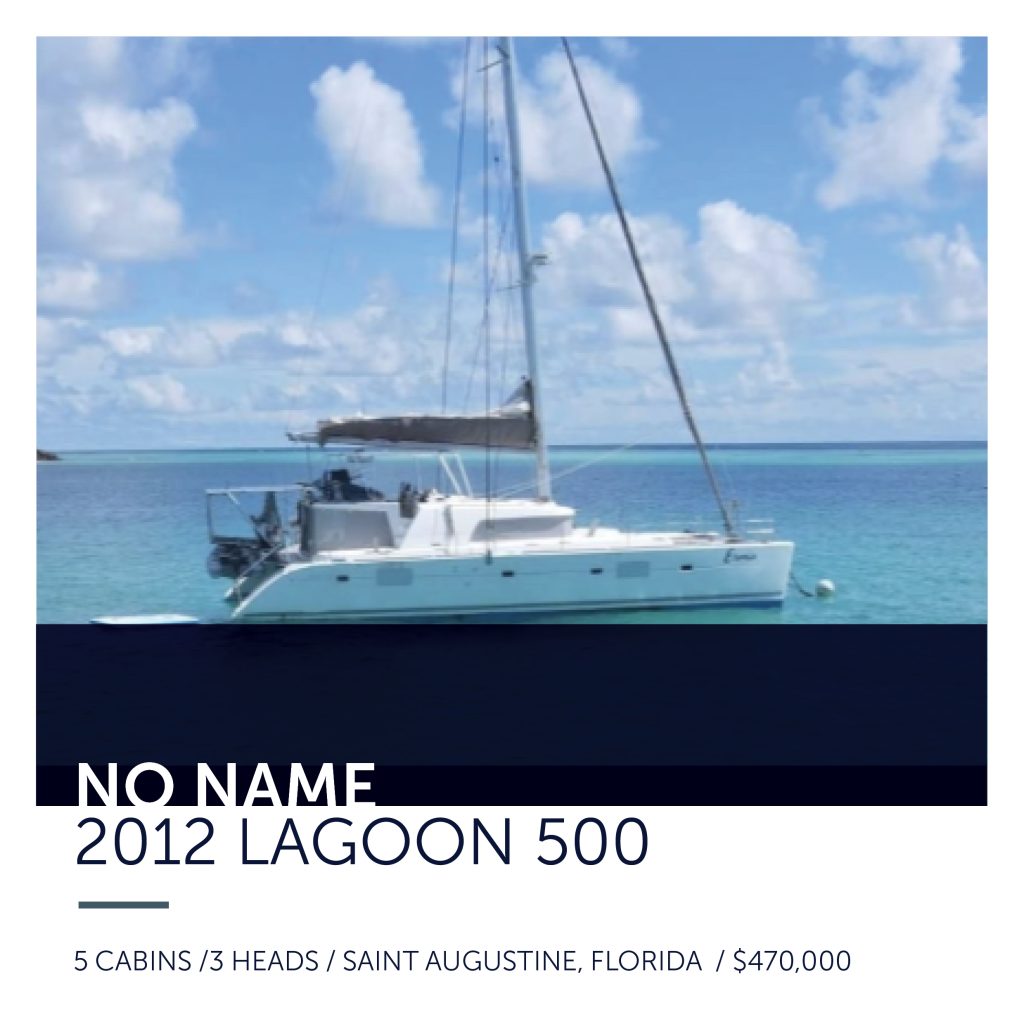 2012 Lagoon 500 - All Points Yacht Sales - 904-717-1288