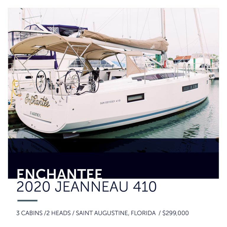 Enchantee - 2020 Jeanneau 410 - All Points Yacht Sales - 904-717-1288