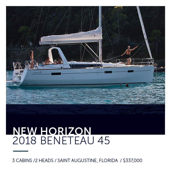 2018 Beneteau 45 - New Horizon - All Points Yacht Sales - 904-717-1722