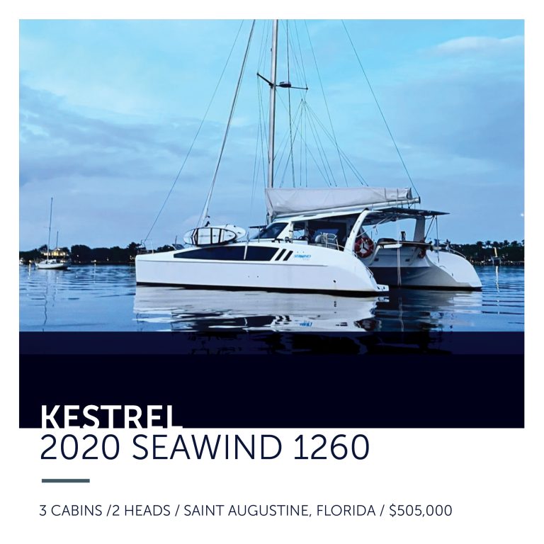 2020 Seawind 1260 - Kestrel - All Points Yacht Sales - 904-717-1288
