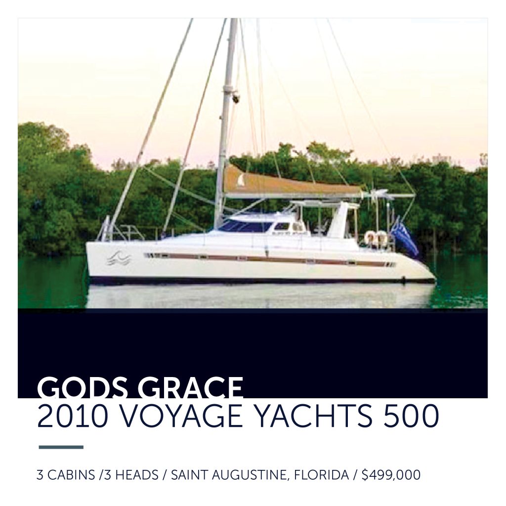2010 Voyage Yachts 500 - Gods Grace - All Points Yacht Sales - 904-717-1288