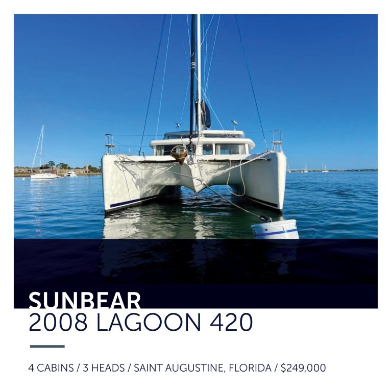 2008 Lagoon 420 - Sunbear - All Points Yacht Sales - 904-717-1288