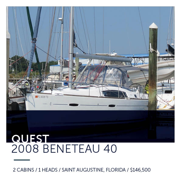 2008 Beneteau 40 - Quest - All Points Yacht Sales - 904-717-1288
