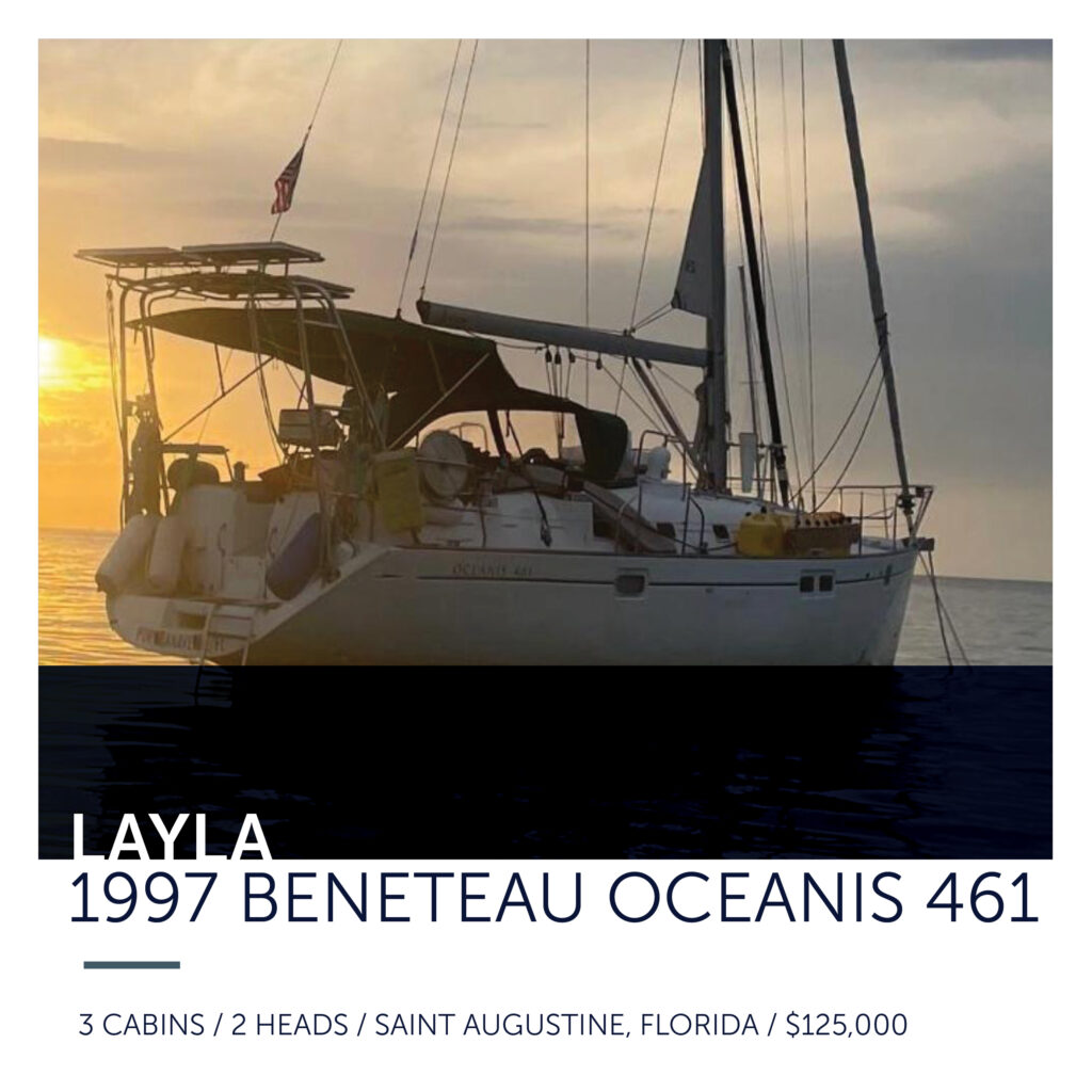 1997 Beneteau Oceanis 461 - Layla - All Points Yacht Sales - 904-717-1288
