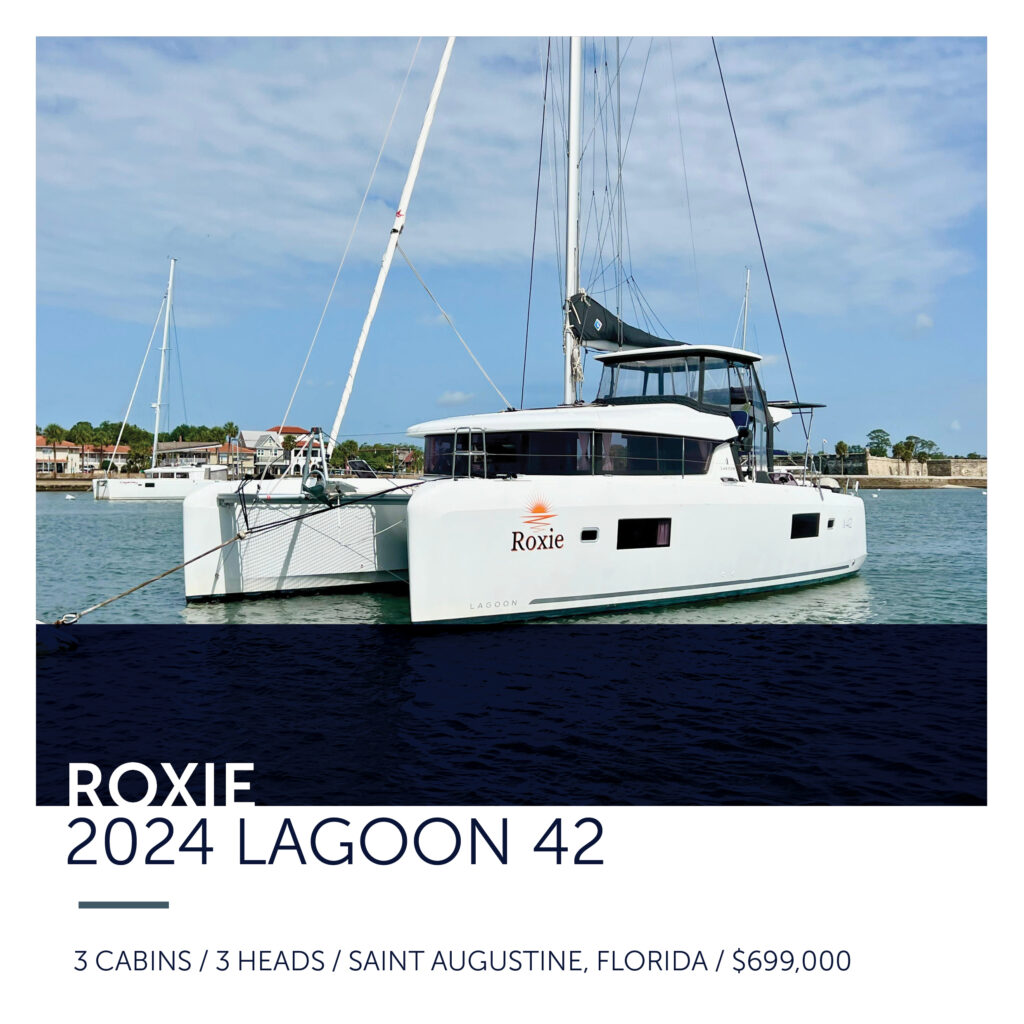 2024 Lagoon 42 - Roxie - All Points Yacht Sales - 904-717-1288