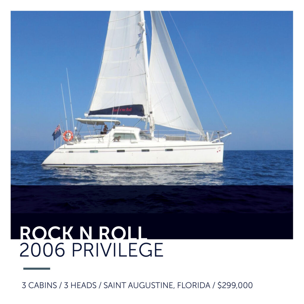 2006 Privilege 435 - Rock N Roll - All Points Yacht Sales - 904-717-1288