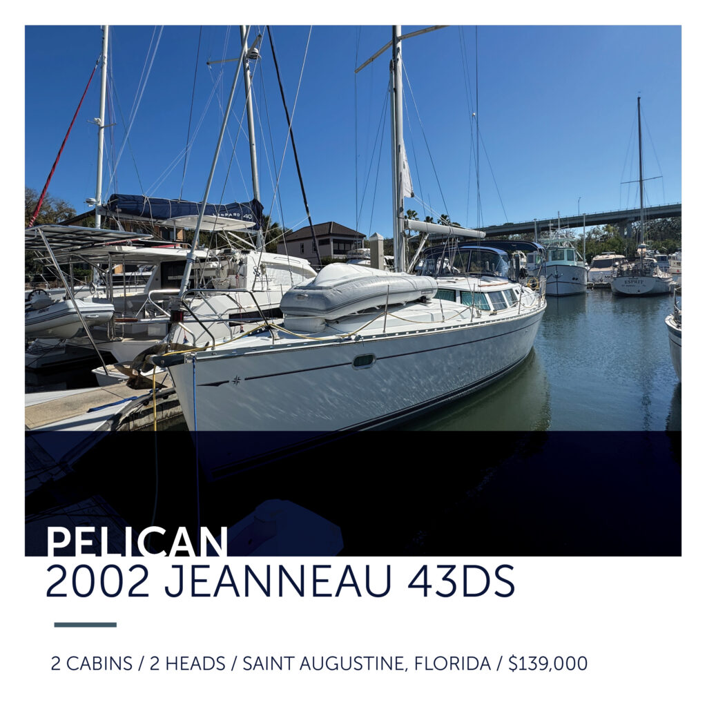 2002 Jeanneau 43DS - Pelican - All Points Yacht Sales - 904-717-1288